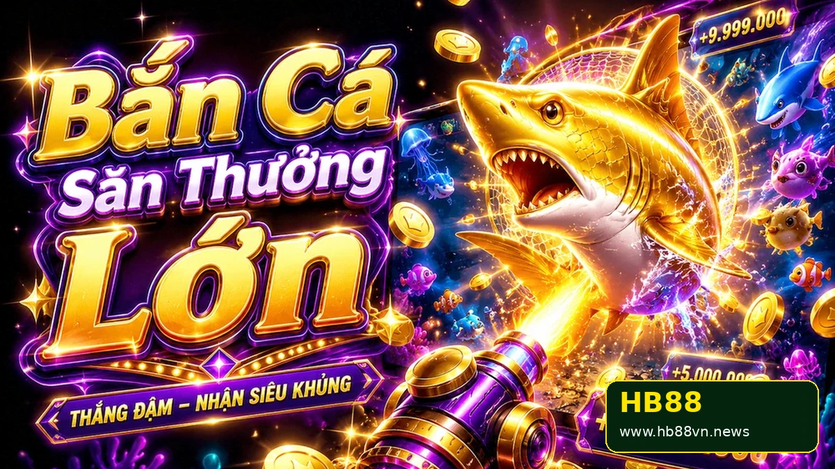 Bắn Cá HB88 – Game Bắn Cá Đổi Thưởng Hấp Dẫn Nhất 2026 - hình minh họa 1