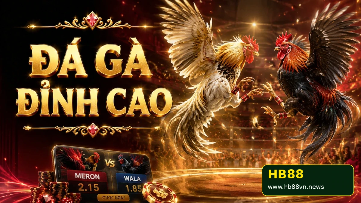 Đá Gà HB88 – Cá Cược Đá Gà Trực Tuyến Uy Tín 2026