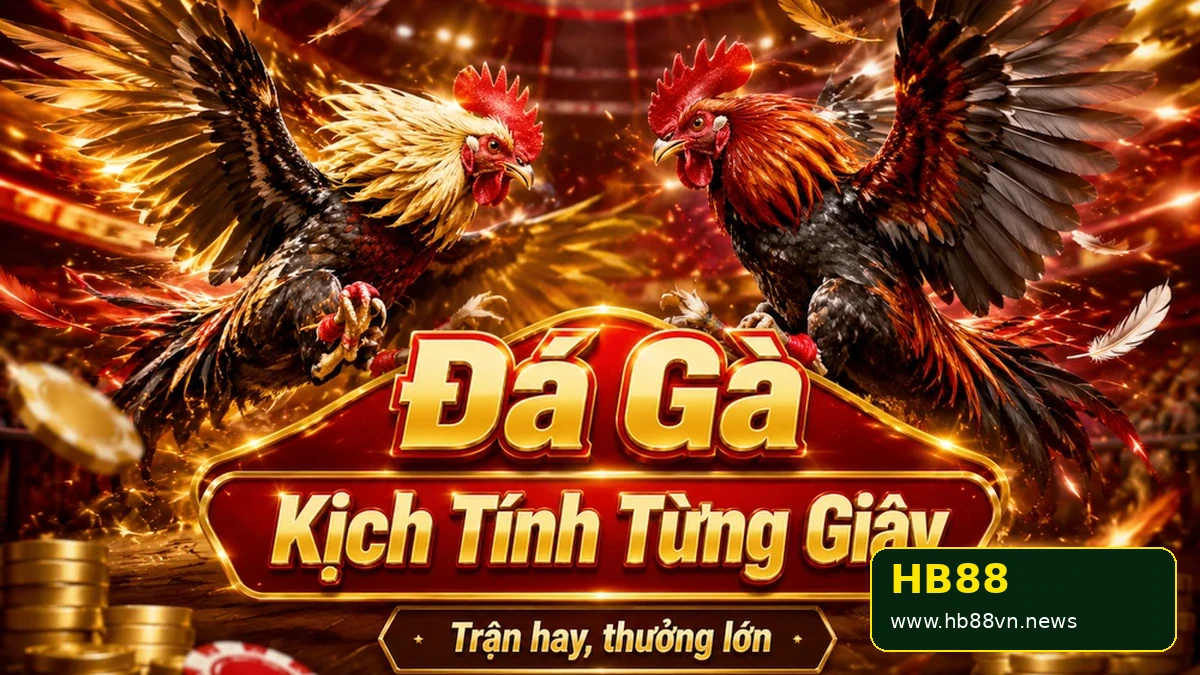 Đá Gà HB88 – Cá Cược Đá Gà Trực Tuyến Uy Tín 2026 - hình minh họa 3